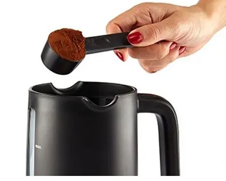 Mienta Turkish Coffee Machine, RED/Black,Model-CM31528A
