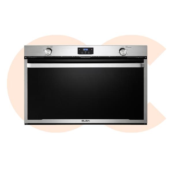 Elba Gas Oven With Gas Grill 106 Liters Fan Digital Stainless Steel 90cm Model-ELIO G90