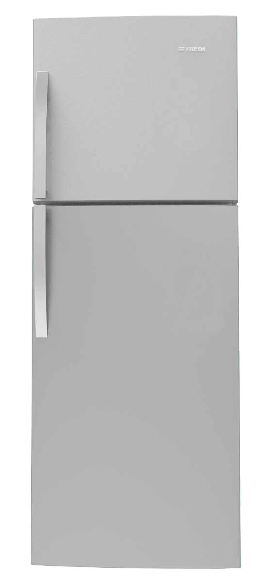 Refrigerator FRESH 336 liter Free Stand 2 Doors Stainless Model FNT-B400KT