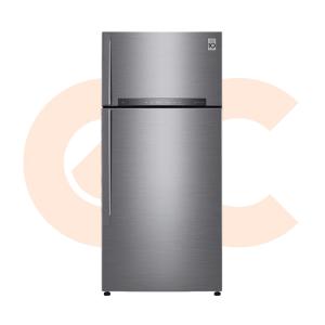 Refrigerator LG  475 liter Free Stand Inverter Digital  2 Doors Stainless Model GN-H622HLHU - Image 1
