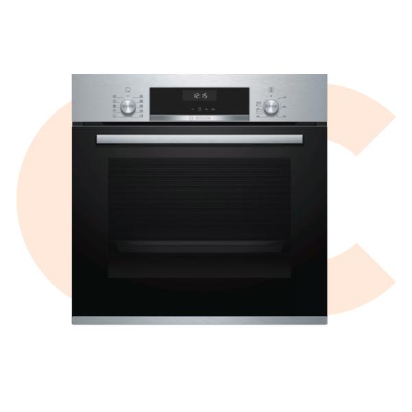 Bosch Built-in Serie 6 Electric Oven 60cm Black*Stainless Steel Fan Model-HBJ558YS0G