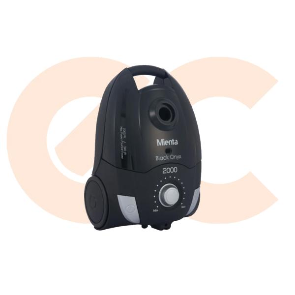 Mienta Beetle Bagged Vacuum Cleaner, 2000 Watt,Black onyx ,Model-VC19504D
