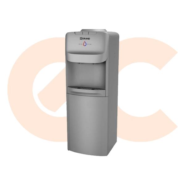 Grand Water Dispenser 2 Faucet With Cooling Cabinet Silver , Model - WDQ-1189C