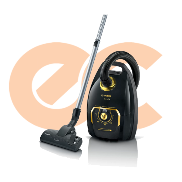 Bosch vacuum cleaner Serie 4 Bagged Black/Gold, 2200 Watt - BGL38GOLD
