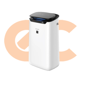 SHARP Air Purifier, Plasmacluster, HEPA Filter, 62 m2, White FX-J80SA-W