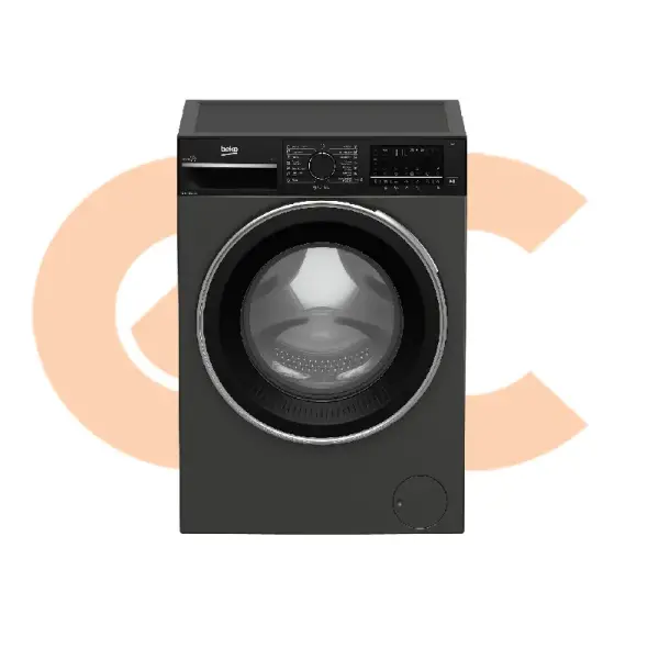 Beko Automatic Front Loading Washing Machine 10 Kg Inverter Motor Black