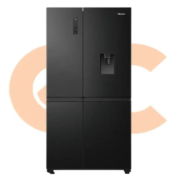 Hisense Side by Side Digital Touch Inverter black Refrigerator RS3N518NMIA1