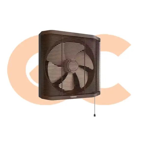 Tornado Bathroom Ventilating Fan 30 Cm Privacy Grid Creamy X Brown Tvs 