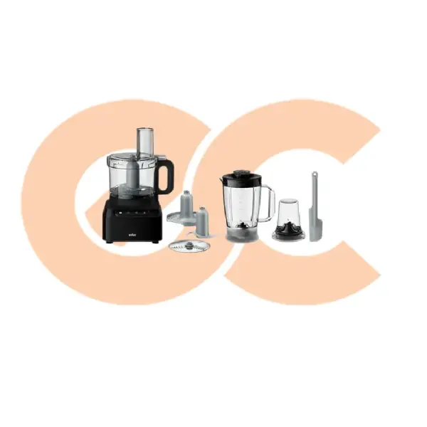 Food Processor Braun 800 Watt Black FP3132BK