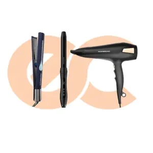 Rush Brush Air Styler Dryer + Hair Straightener + Hair Curling