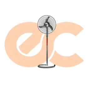 Fresh Stand Fan 20 Inch Black Remote Shabah DC Stand 500017174