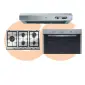 Indesit Built-In Kit (IN9522IX+ISLK96LSX+IGESM53G3)